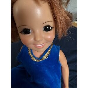 Vintage Ideal Chrissy Doll Red Hair Braided 1969